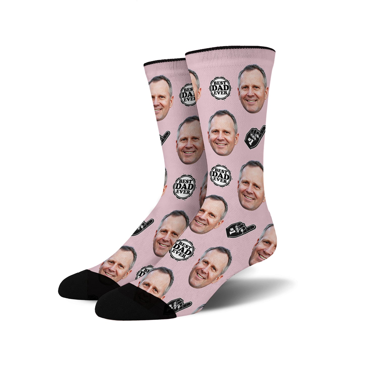 Custom Best Dad Ever Socks