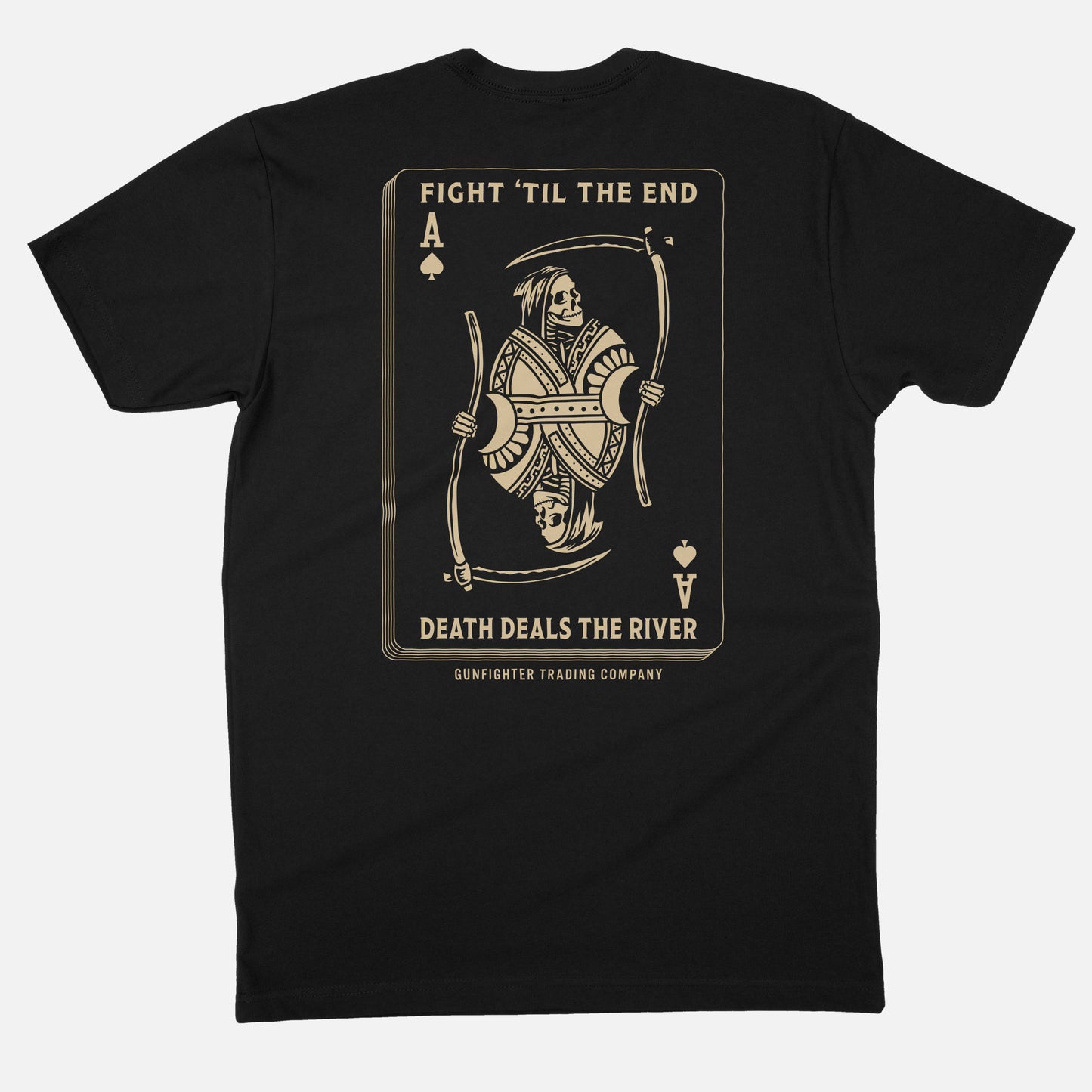 DEATH DEALS THE RIVER TEE