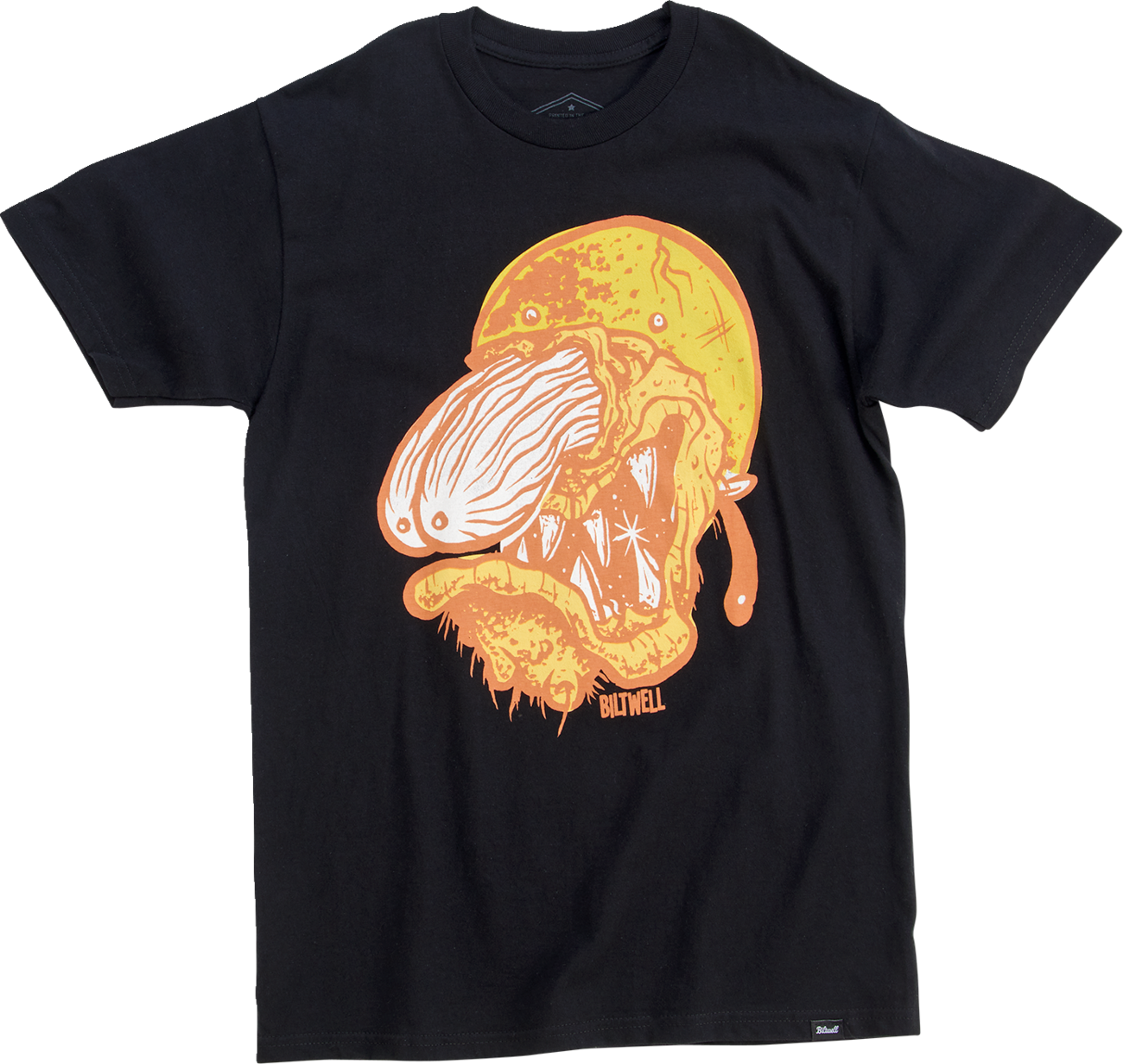 BILTWELL Slobber T-Shirt - Black - Small 8101-070-002