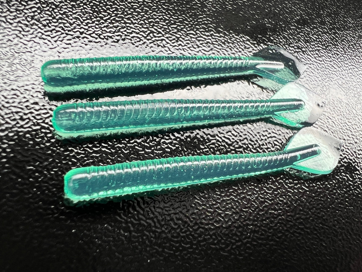 1.5" Bloodworm Spade Tail (BST) 12 pack