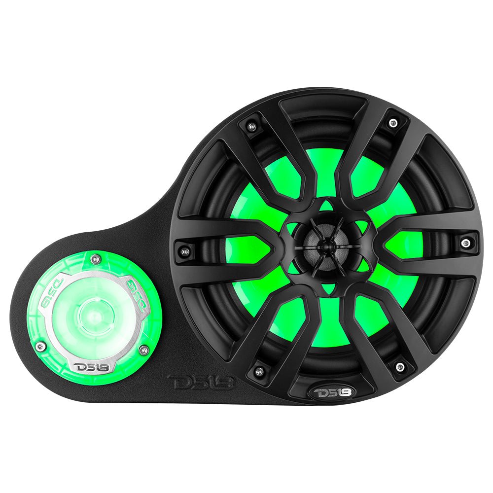 High Density Abs 2-Way Universal Pod Loaded With 8" Loudspeaker and 1 X 3.78” Tweeter