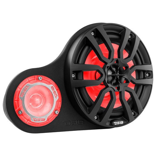 High Density Abs 2-Way Universal Pod Loaded With 8" Loudspeaker and 1 X 3.78” Tweeter