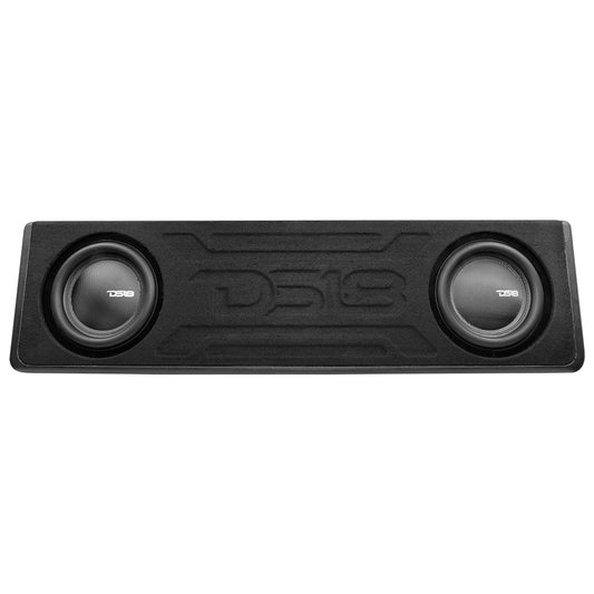 Ford F-150 2 x 10" Subwoofer Loaded Enclosure Package With Vinyl Finish and Dream LED Lights (MADE IN USA)