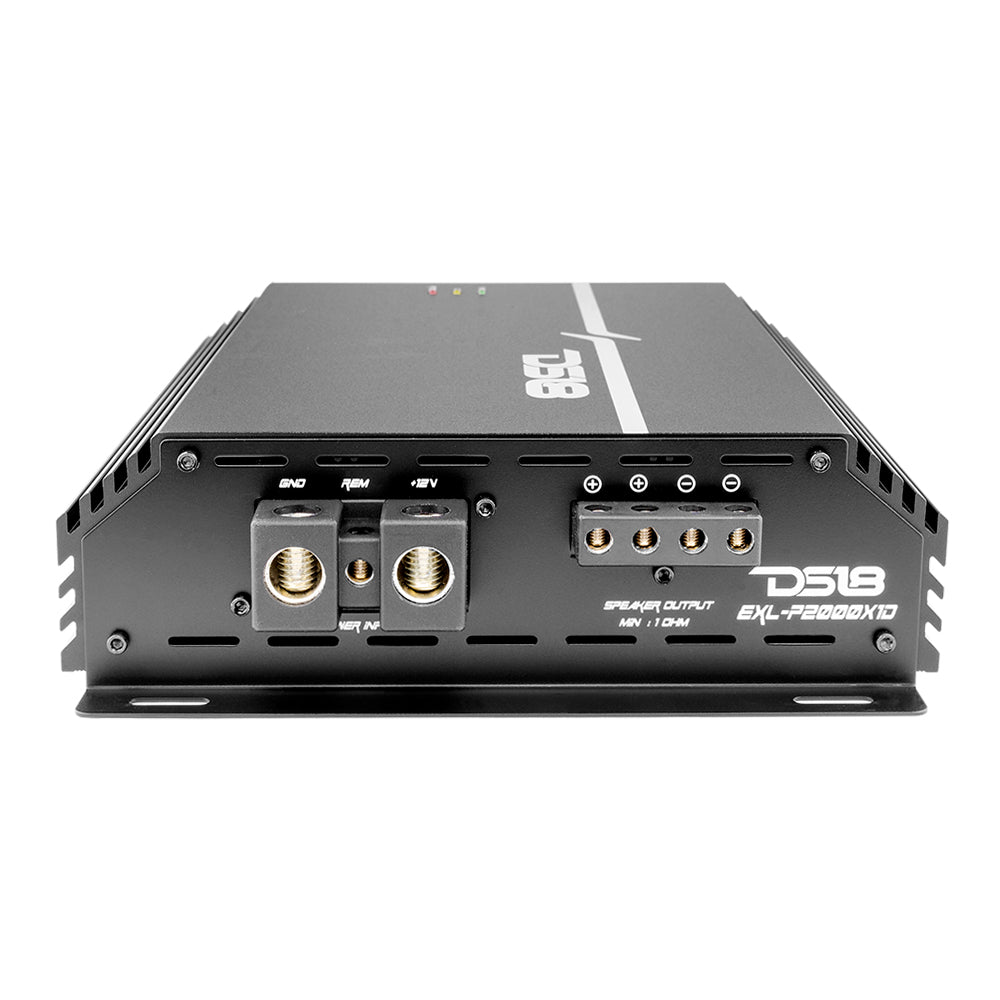 EXL 1-Channel Class D Amplifier 2000 Watts Rms @ 1-Ohm Made In Korea