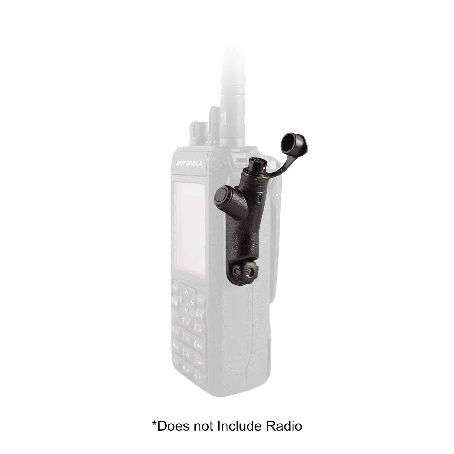 Tactical Radio Adapter/PTT for Headset w/ Quick Disconnect(Hirose): NATO/Military Wiring, Gentex, Ops-Core, OTTO, 3M Peltor ComTac, XPI, Helicopter, & More - Motorola R7, MXP600, ION & N Series