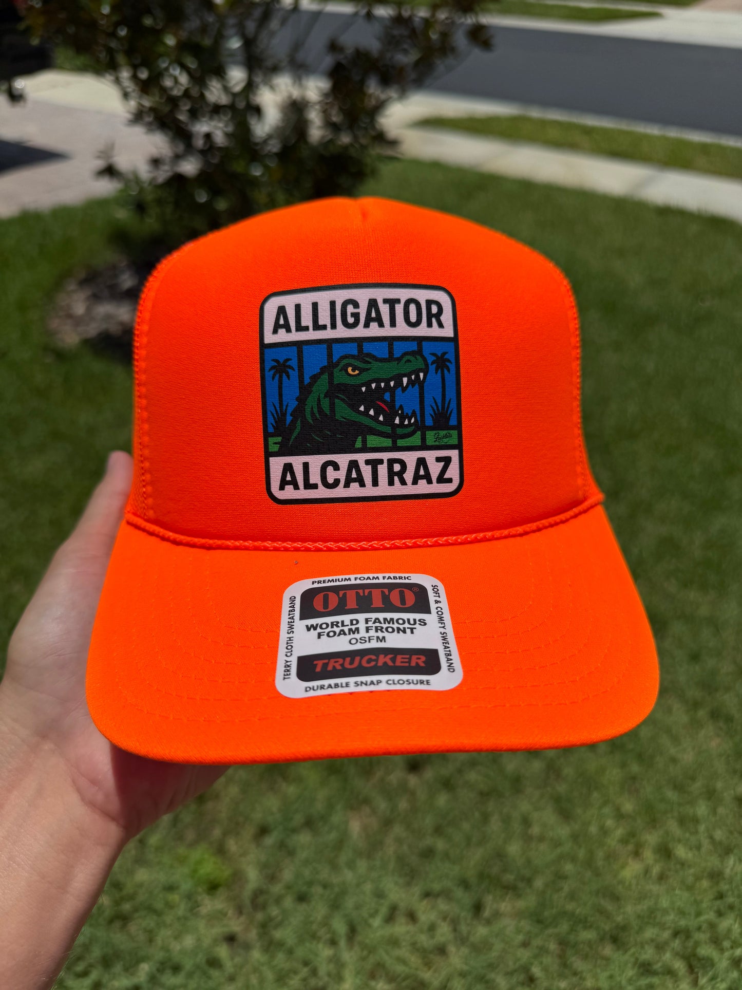 Alligator Alcatraz Trucker Hat