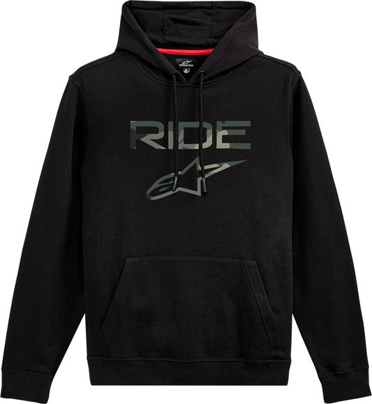 ALPINESTARS Ride 2.0 Camo Hoodie - Black - Large 1212-5190010-L