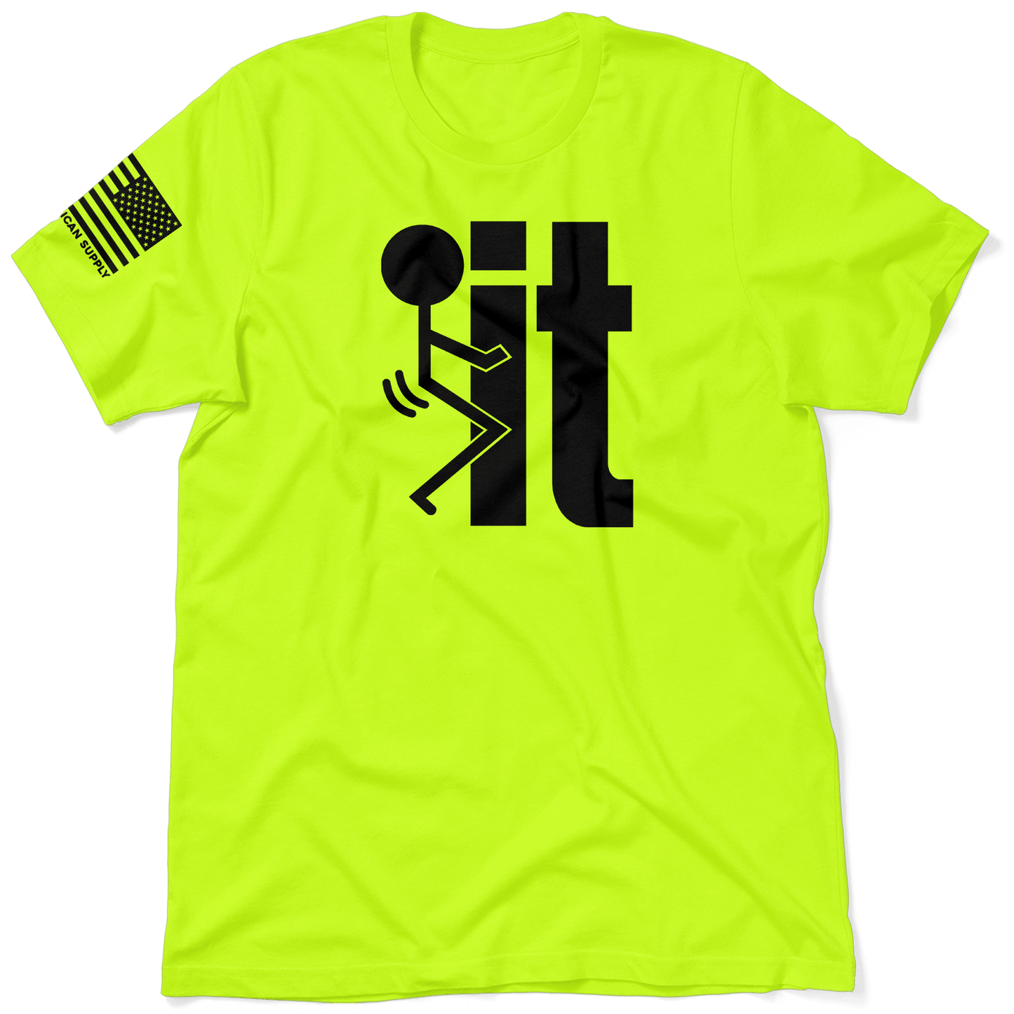 F It - Safety Yellow T-Shirt