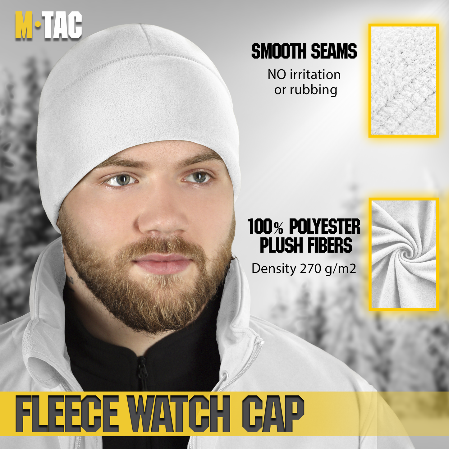 M-Tac Watch Cap Fleece with Slimtex (320 g/m2)