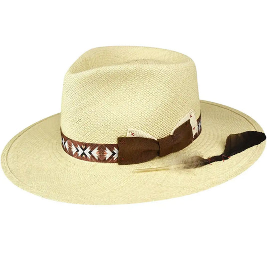 Bailey Foss - Panama Straw Fedora Hat