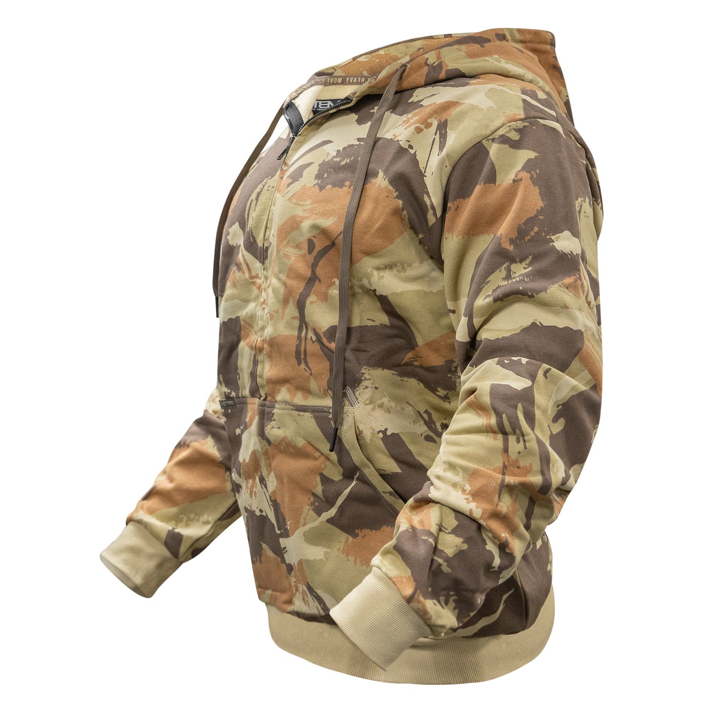 Men's Fleece Lined Zip Up Hoodie | V1