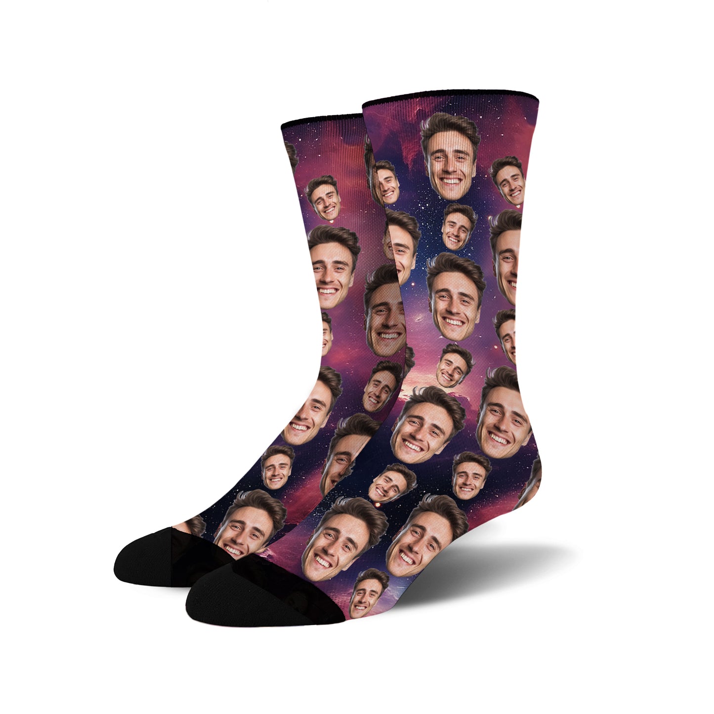 Custom Novelty Face Socks