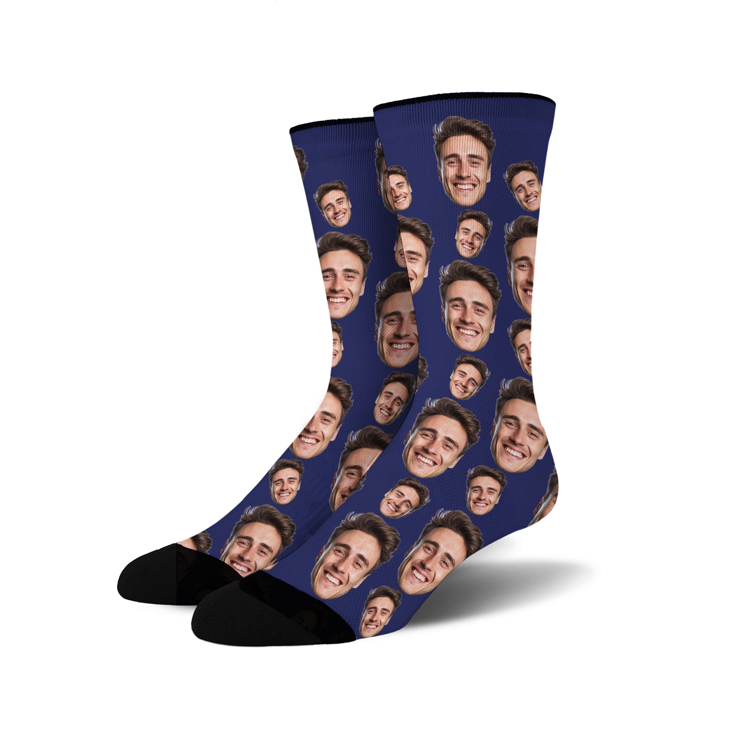 Custom Novelty Face Socks