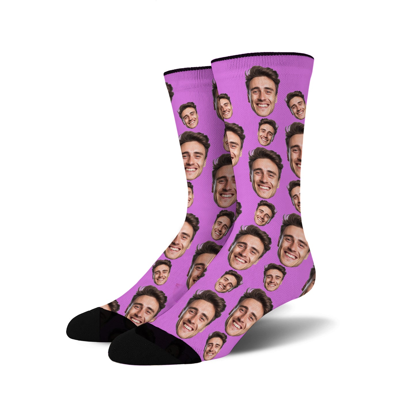 Custom Novelty Face Socks