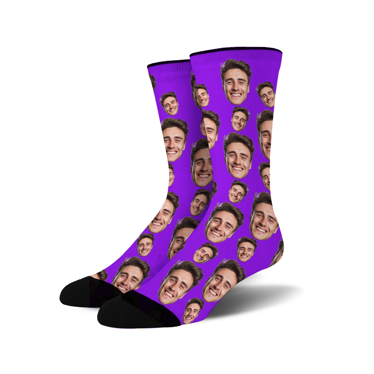 Custom Novelty Face Socks