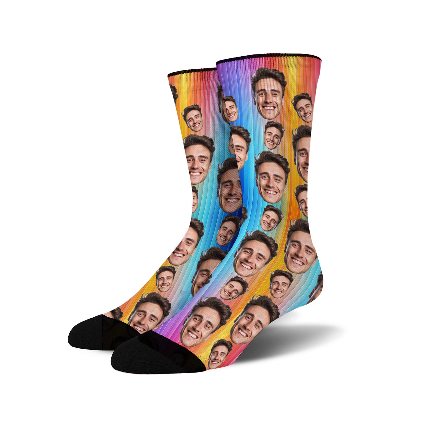 Custom Novelty Face Socks