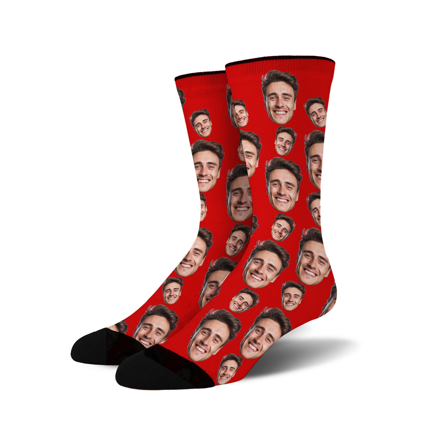 Custom Novelty Face Socks