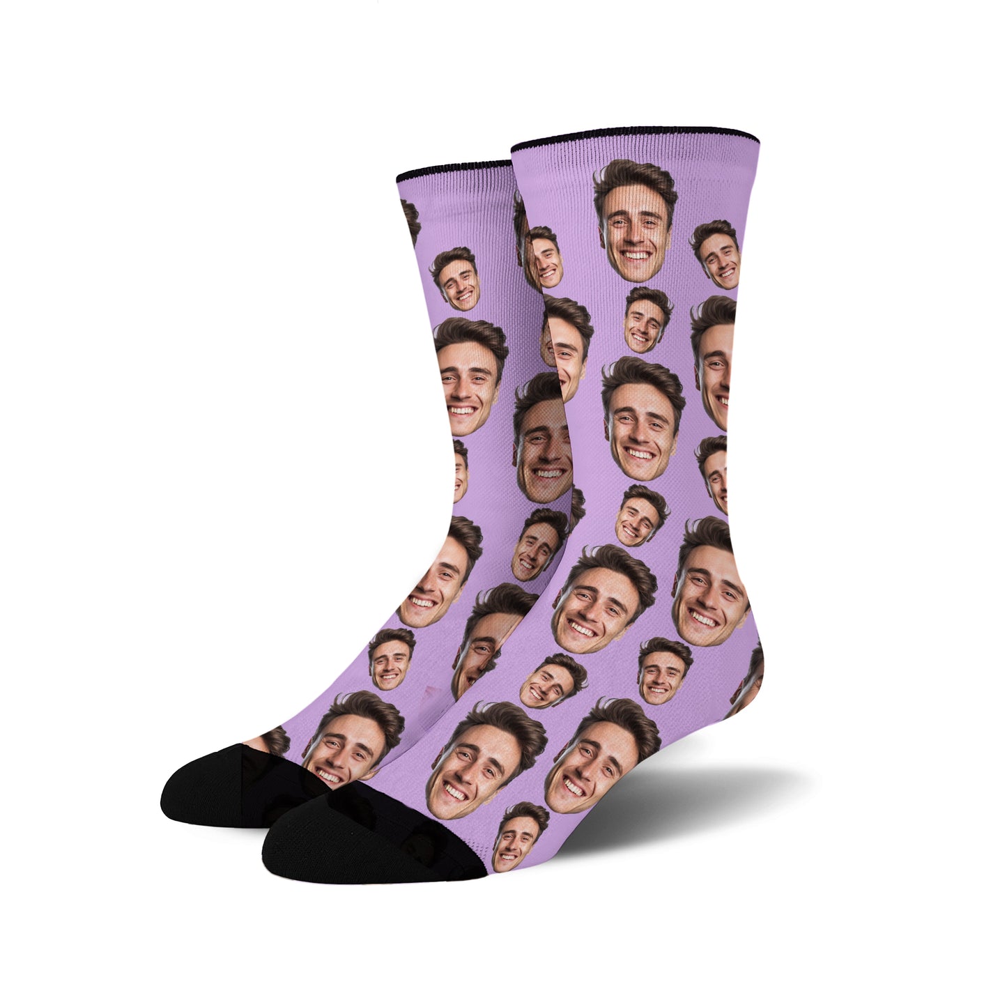 Custom Novelty Face Socks