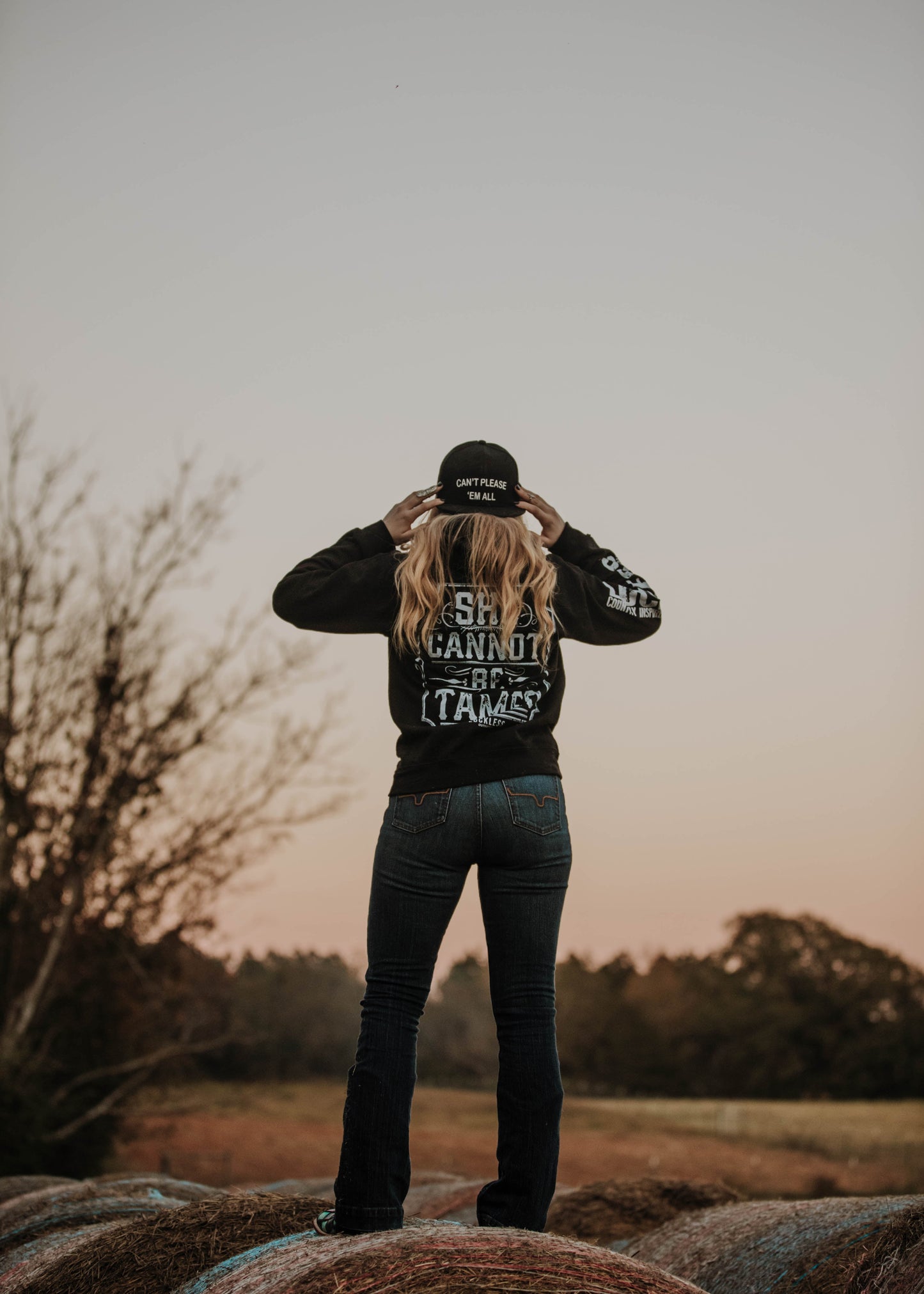 She Cannot Be Tamed Hoodie | Black