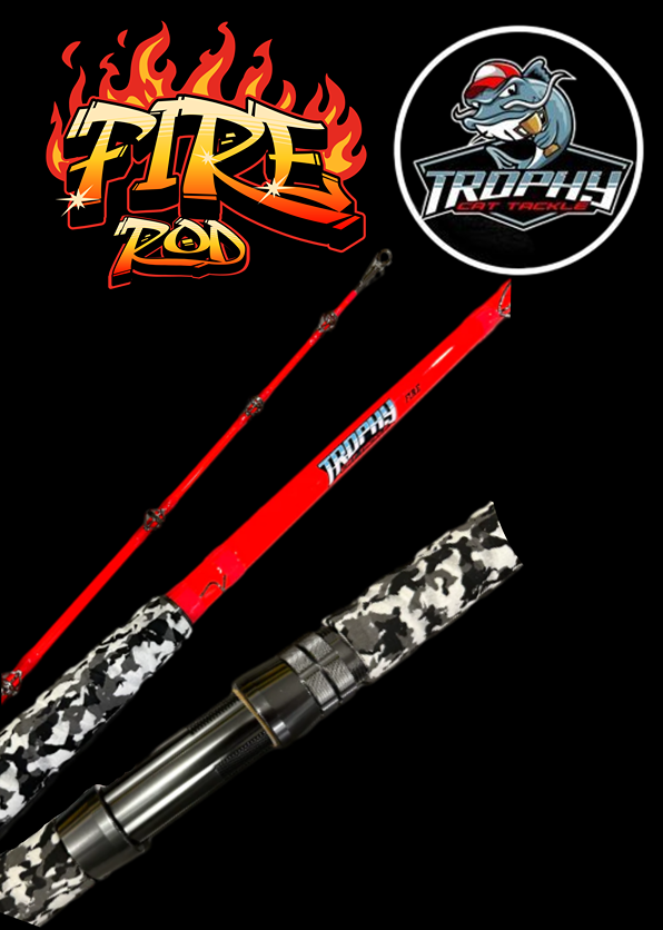The Fire Catfish Rod - Casting