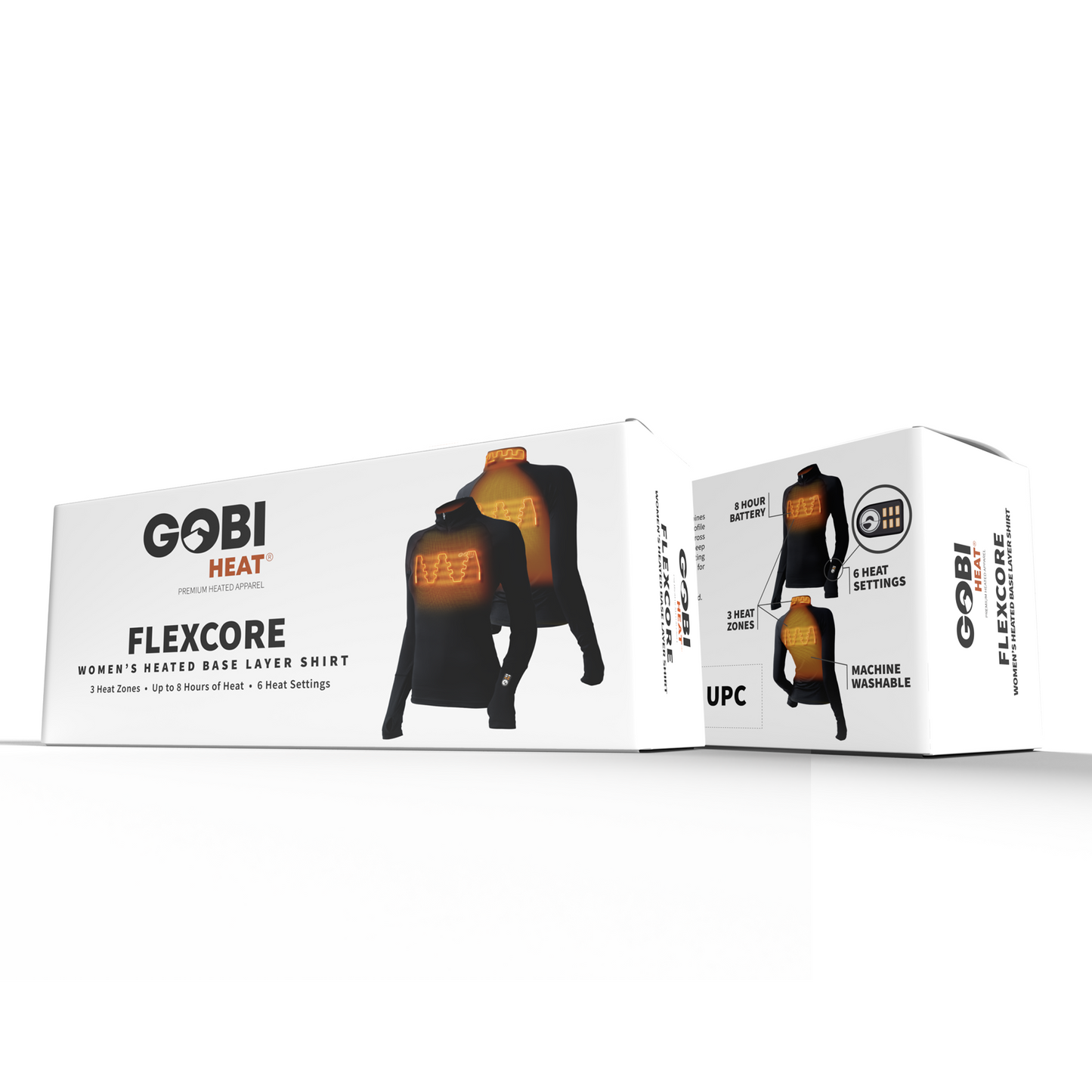 FlexCore Women’s Heated Base Layer Shirt - Dual Control