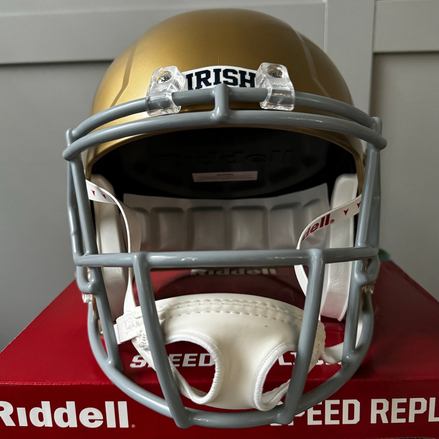 Notre Dame Fighting Irish Full Size Speed Replica Football Helmet- NCAA
