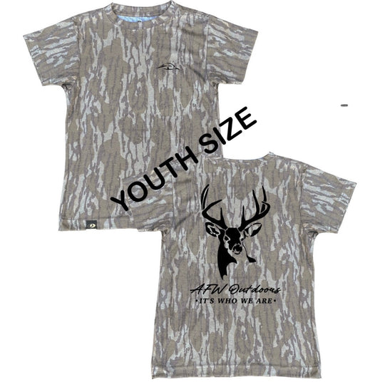 Youth AFW Mossy Oak Tee