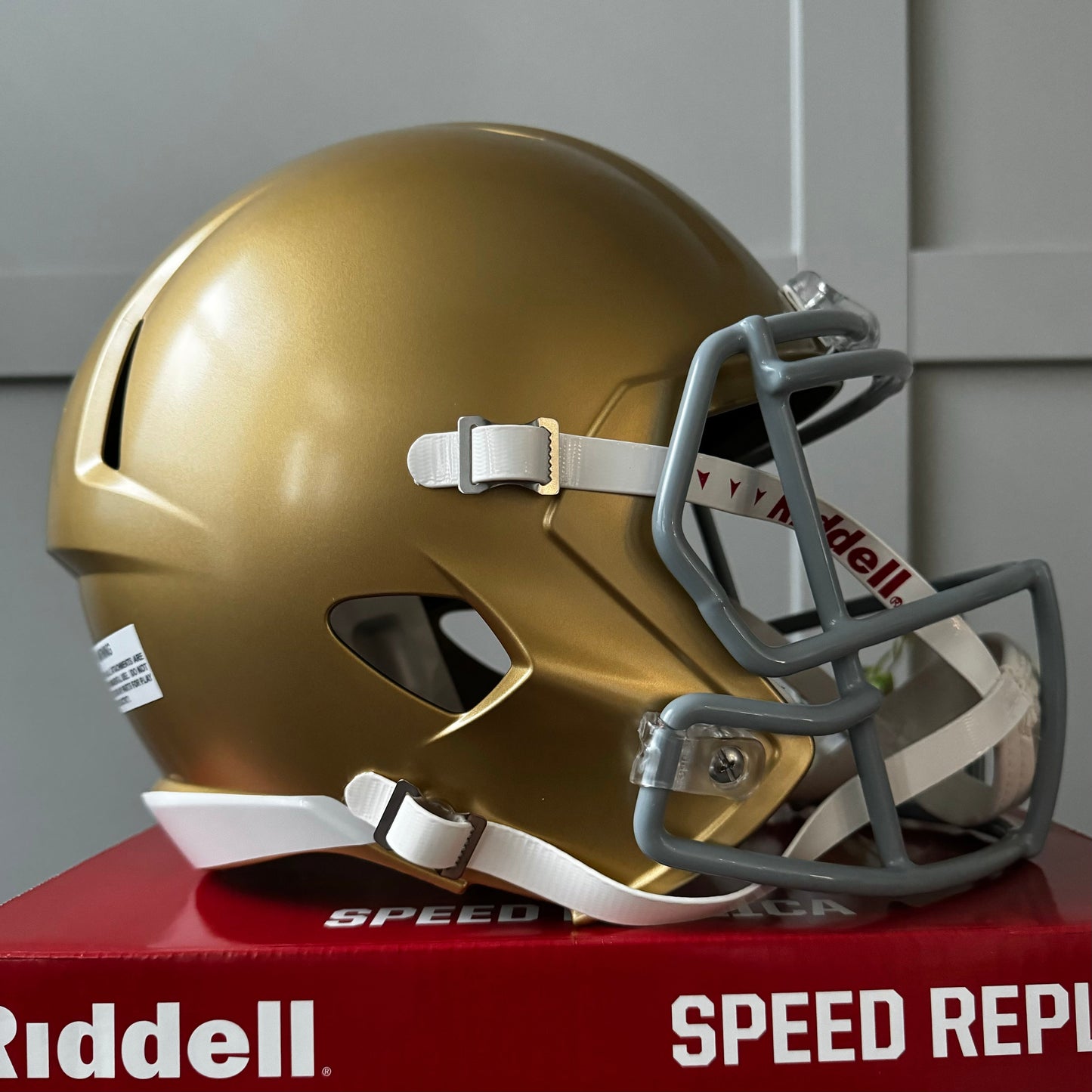 Notre Dame Fighting Irish Full Size Speed Replica Football Helmet- NCAA