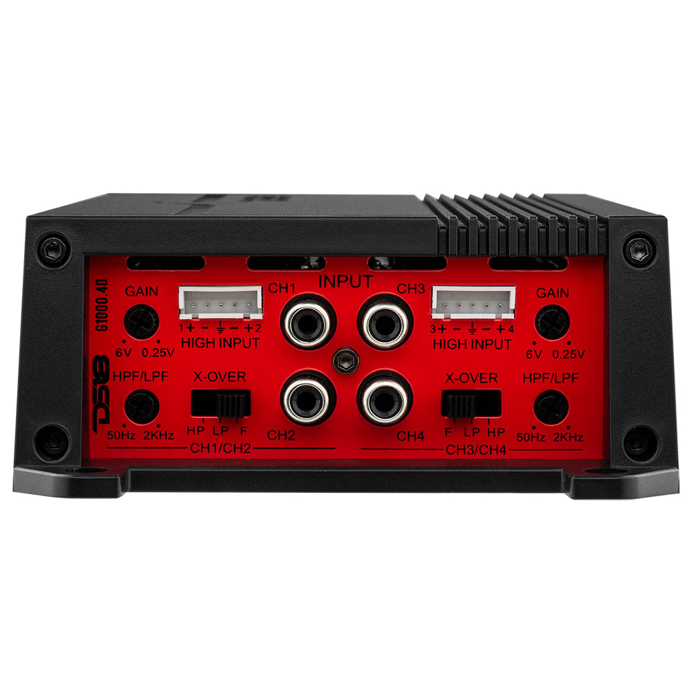 GEN-X Full-Range Class D 4-Channel Amplifier | 4 x 90W RMS @ 4-Ohm