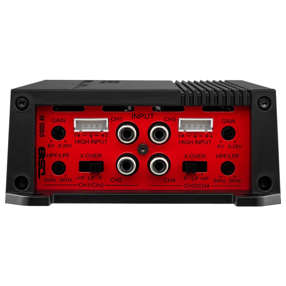 GEN-X Full-Range Class D 4-Channel Amplifier | 4 x 90W RMS @ 4-Ohm