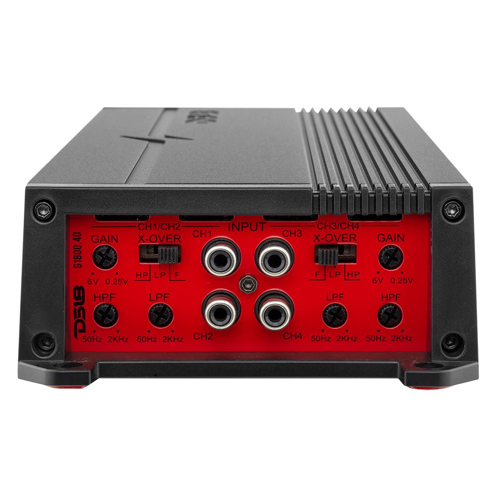 GEN-X Full-Range Class D 4-Channel Amplifier | 4 x 150W RMS @ 4-Ohm