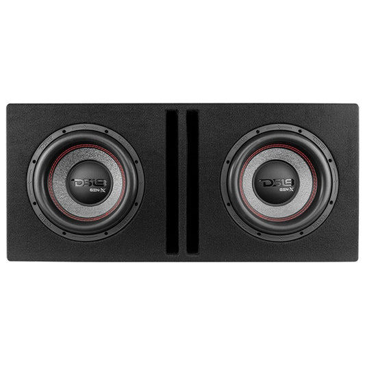 Dual 10" Loaded Subwoofer Ported Enclosure With GEN-X104D 800 Watts RMS