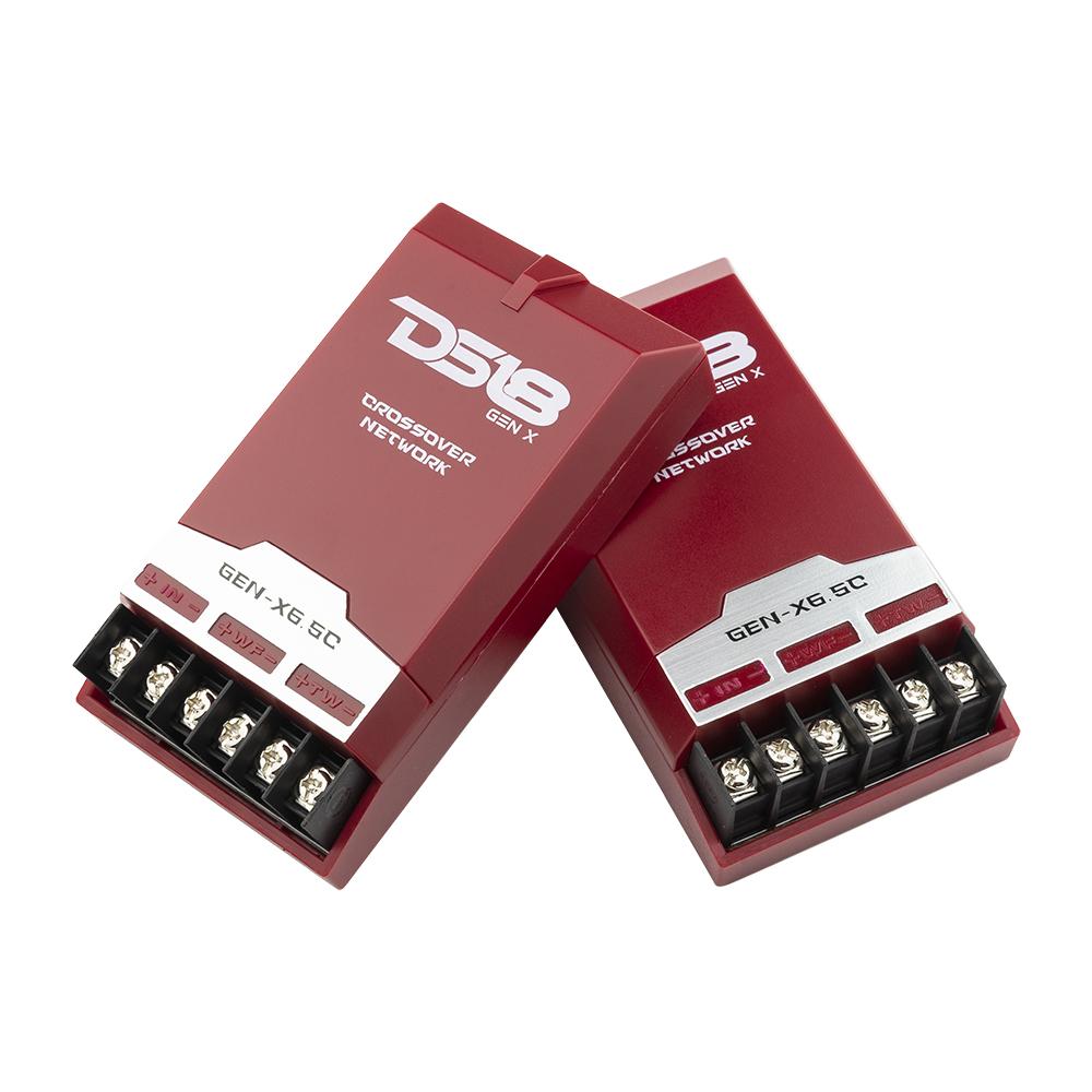 DS18 GEN-X6.5C 6.5" 2-Way Component Speaker Car Speaker 150 Watts 4-Ohm