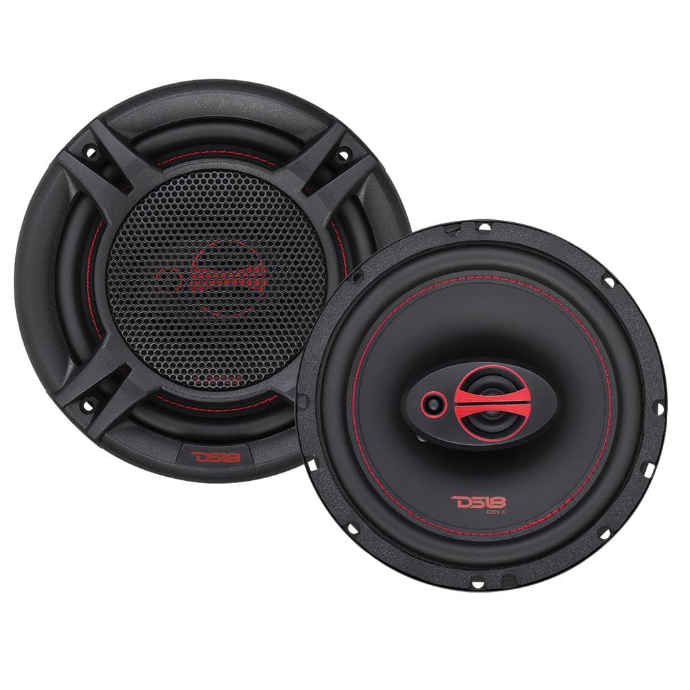 DS18 GEN-X6.5 6.5" 3-Way Coaxial Car Speaker 150 Watts 4-Ohm