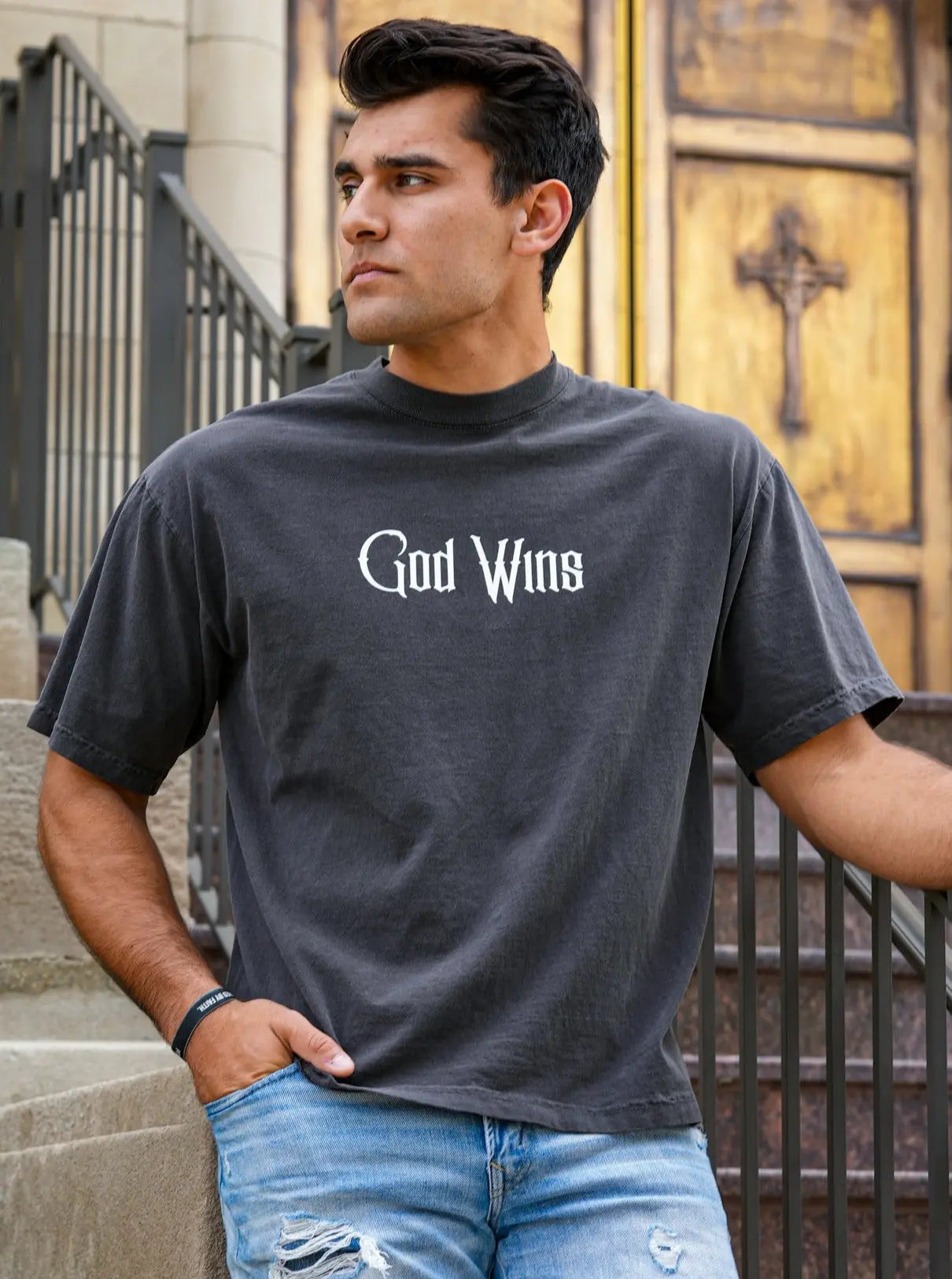 God Wins Tee