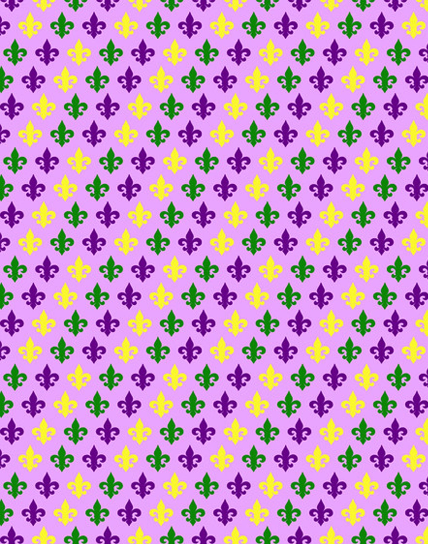 The Fleur de Lis Polo - Purple