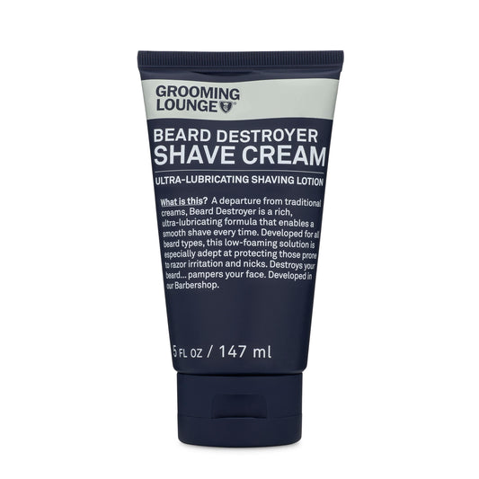 Grooming Lounge Beard Destroyer Shave Cream - Best Shave Cream For Sensitive Skin