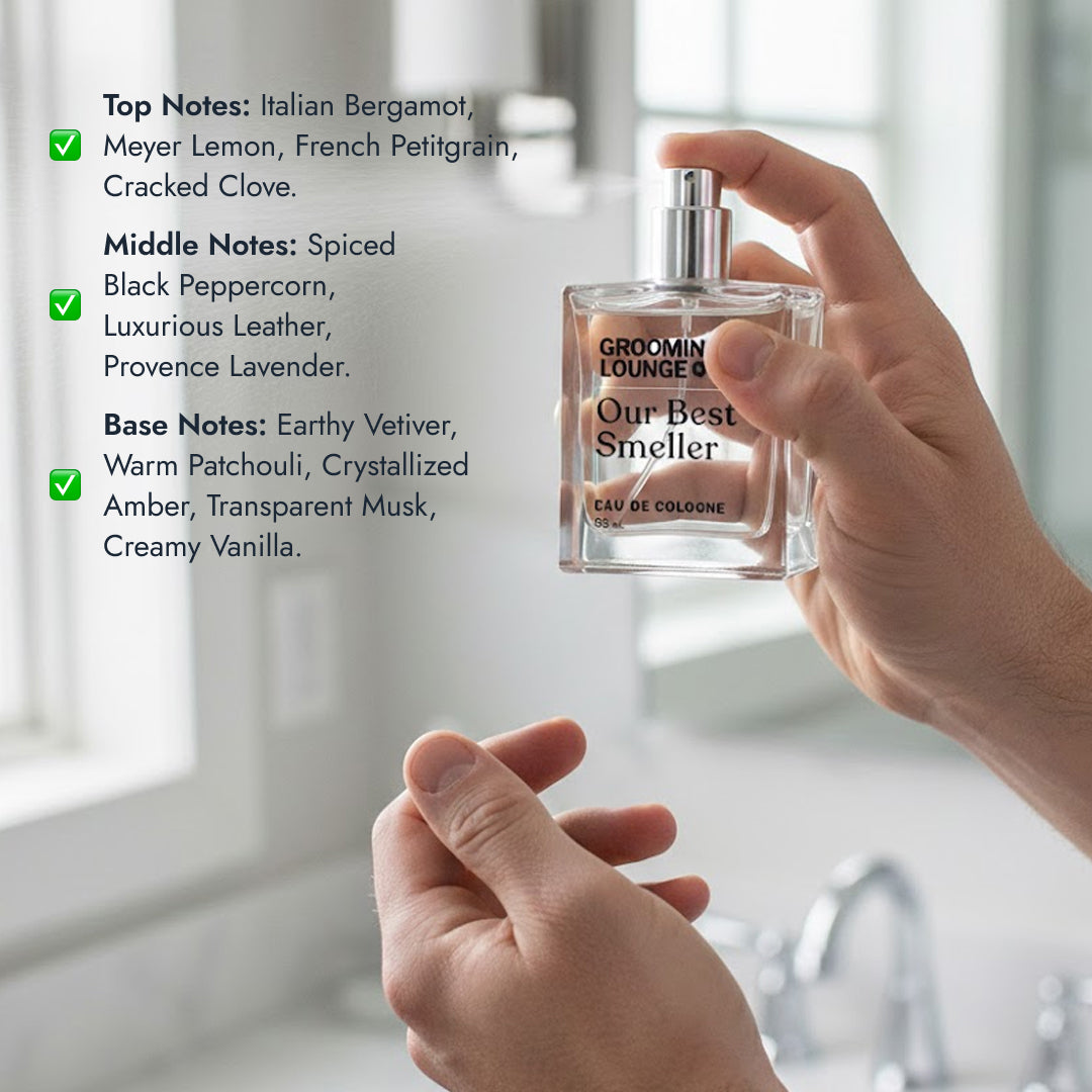 Grooming Lounge Our Best Smeller Cologne - Black Pepper Fragrance For Men