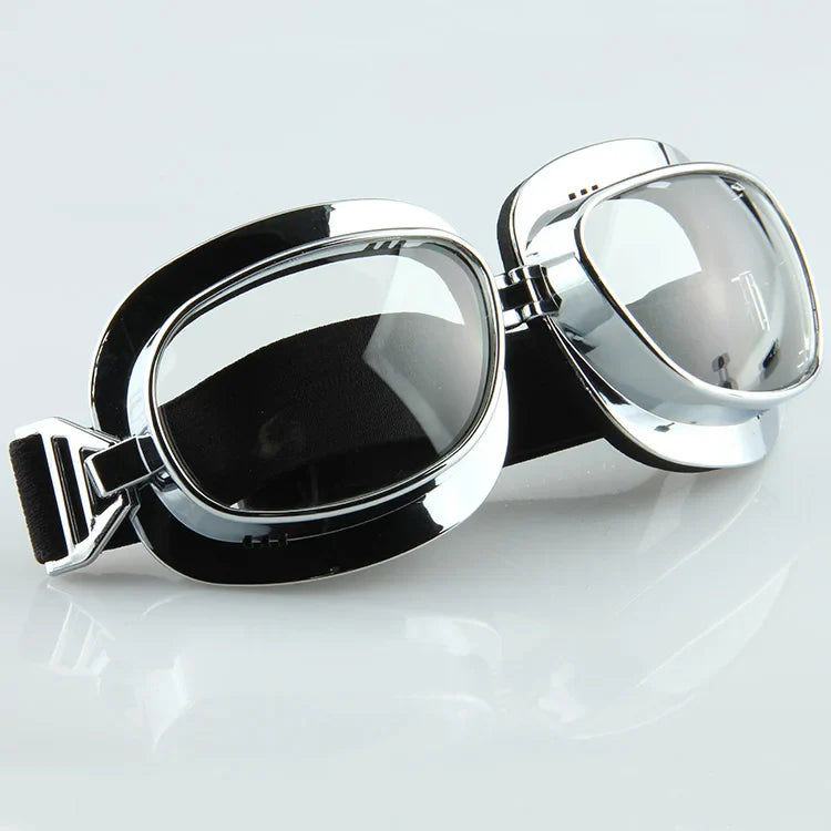 Motorcycle Goggles Vintage Windproof UV Protection for Harley