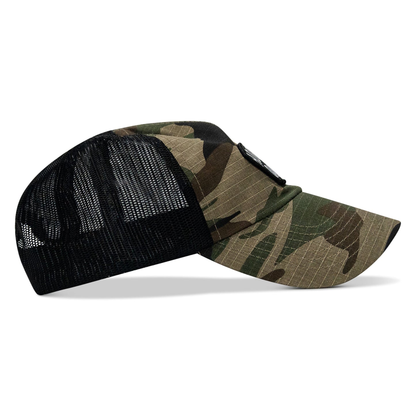Hoochie Daddy Arched Patch Tactical Ripstop Mesh Snapback Hat