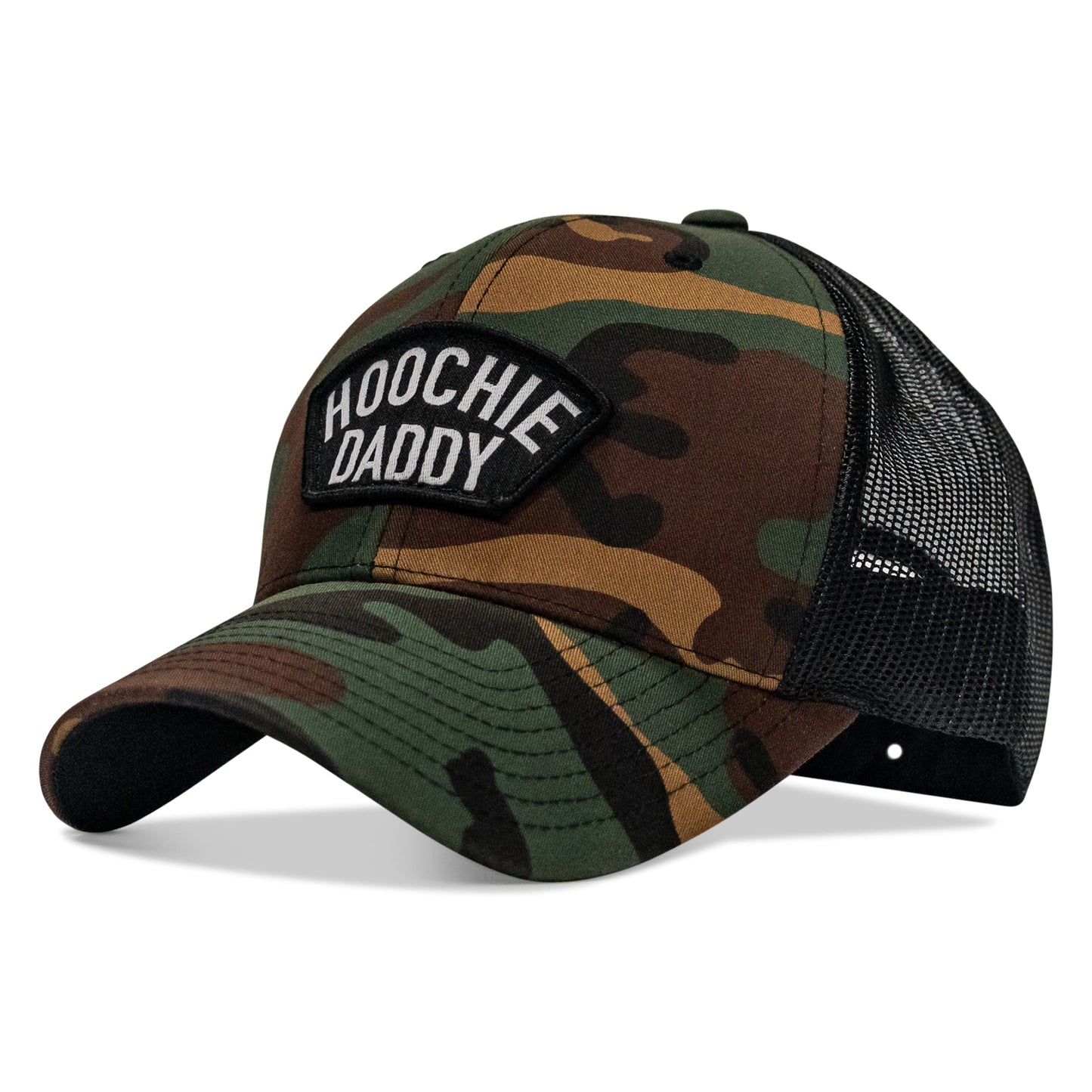 Hoochie Daddy Arched Patch Snapback Hat