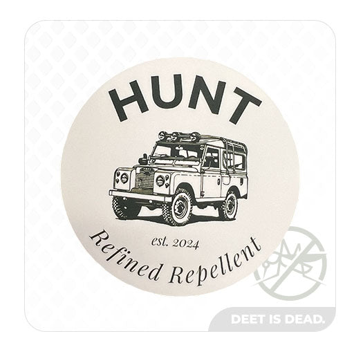 HUNT Refined Repellent Decal Four Pack