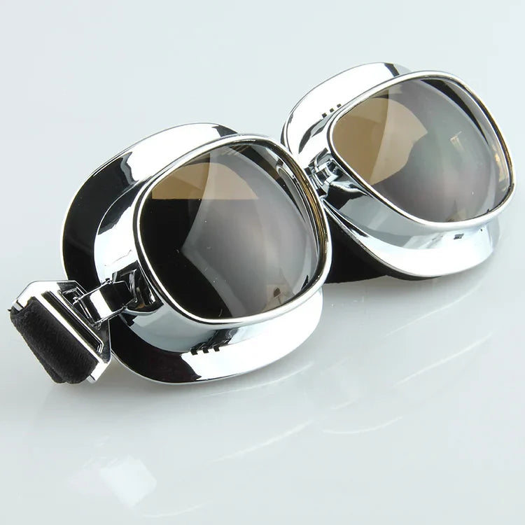Motorcycle Goggles Vintage Windproof UV Protection for Harley