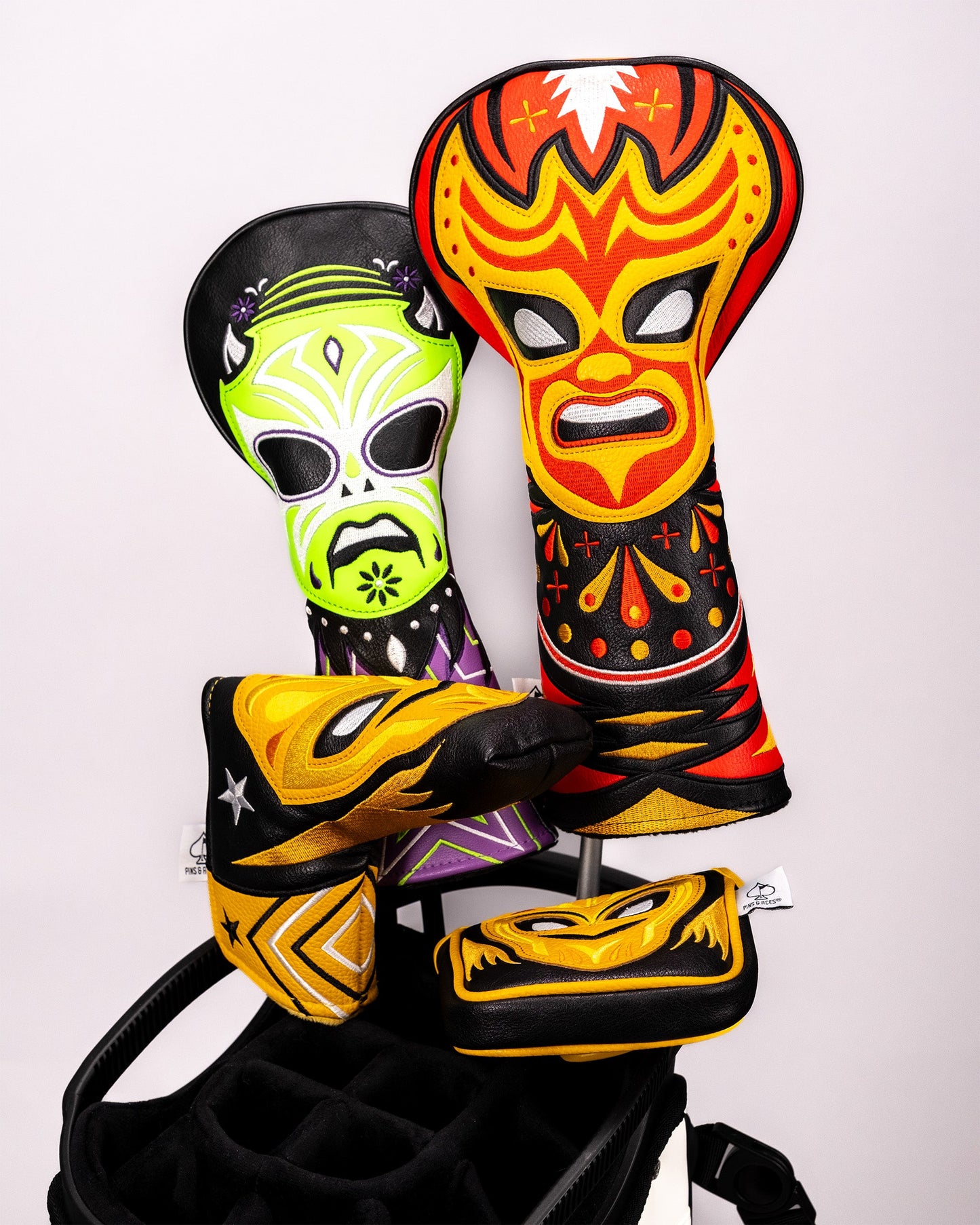 Lucha Libre Mask - Mallet Putter Cover
