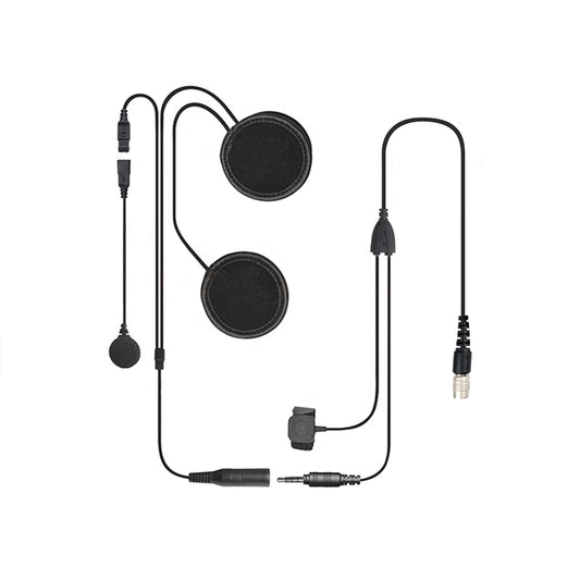 In-Helmet & Push To Talk Kit - Quick Disconnect (Hirose): Harris: XL-150/P, XG-100/P, XL-185/P/Pi, XL-200/P/Pi, XL-400