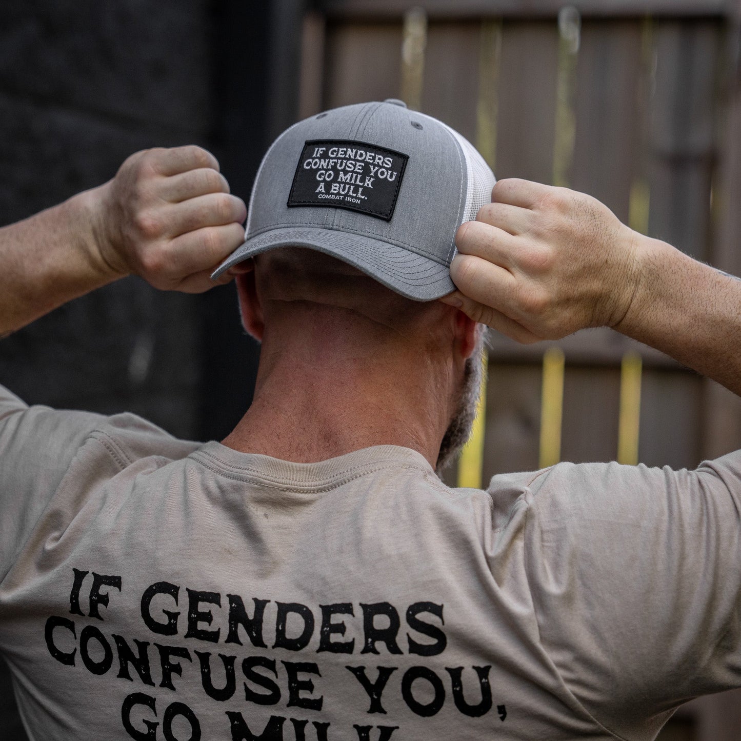 If Genders Confuse You, Go Milk A Bull Patch Snapback Hat