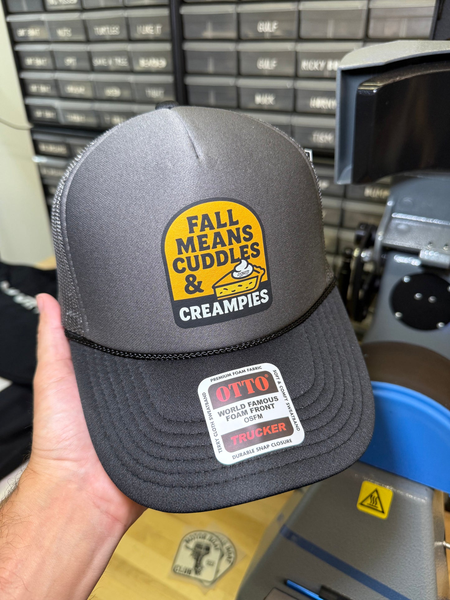 Cuddles & Creampies Mesh Trucker