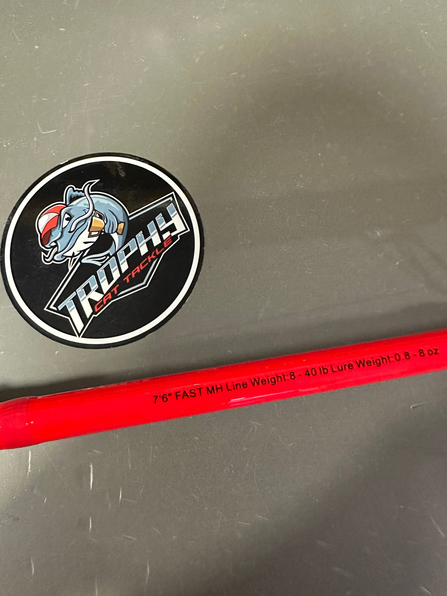 The Fire Catfish Rod - Casting