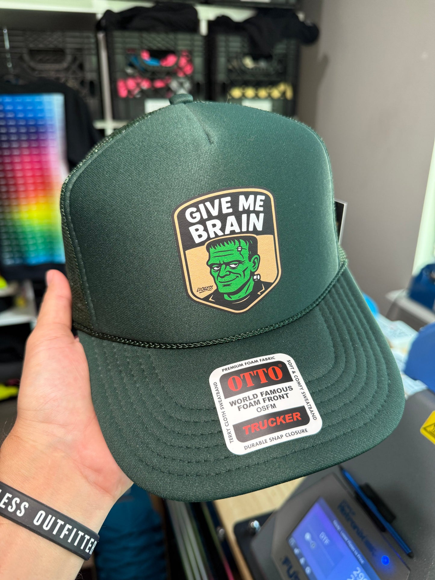 Give Me Brain Trucker Hat