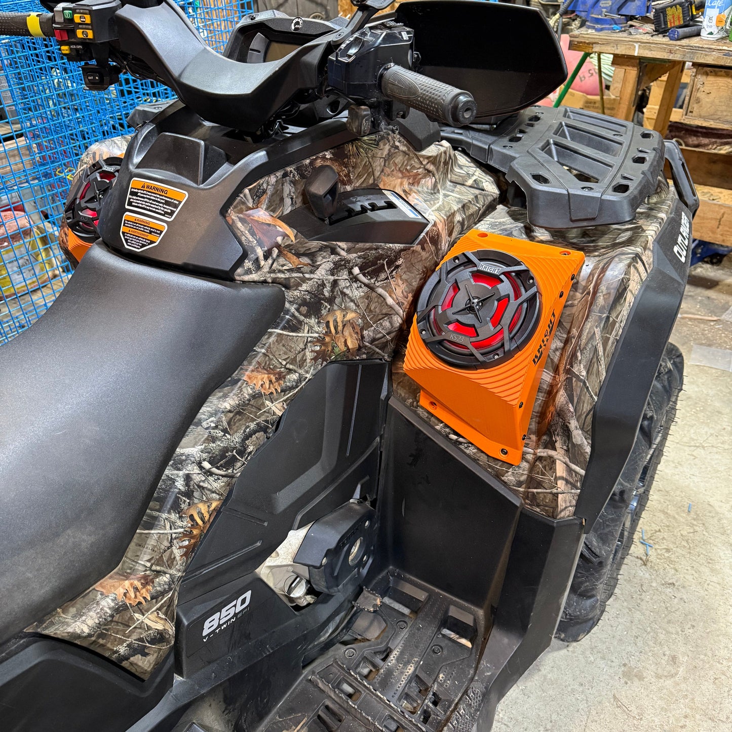 Can Am Outlander (12–25) Bluetooth LED ATV Sound System